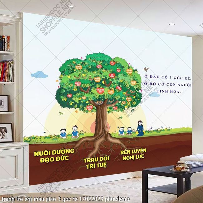 tranh tre em mau giao 3 goc re 17022023 phu